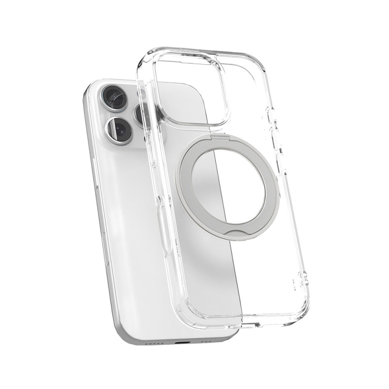 POWER SUPPORT iPhone 2024 / iPhone 16 系列 Air Jacket Hybrid MagSafe 磁吸可旋轉支架防摔保護殻