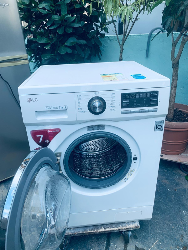 洗衣機 LG 大眼雞1000轉7kg WF-N1007(可櫃底安裝 可飛頂) 嵌入式 二手電器 清倉大減價 最新款 貨到付款 香港二手 二手洗衣機 雪櫃 搬屋