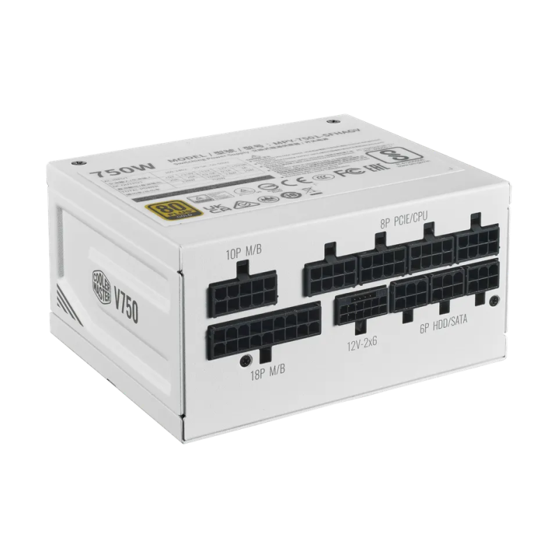 COOLERMASTER V SFX Gold 750 ATX 3.1 - Black / White