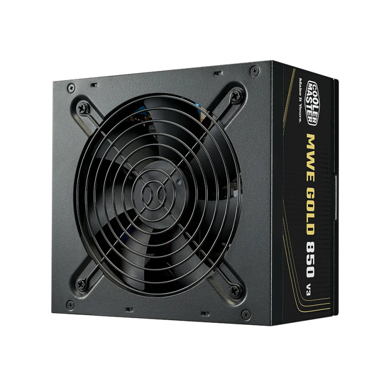 COOLERMASTER MWE Gold 850 V3 ATX 3.1 Non-Modular ( BLACK / WHITE )