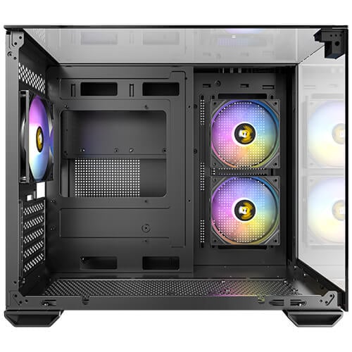 ANTEC CX600M Trio ARGB Mini-Tower Gaming Case ( BLACK / WHITE )