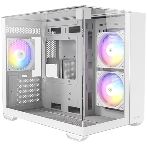 ANTEC CX600M Trio ARGB Mini-Tower Gaming Case ( BLACK / WHITE )