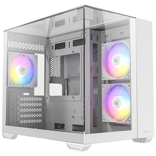 ANTEC CX600M Trio ARGB Mini-Tower Gaming Case ( BLACK / WHITE )