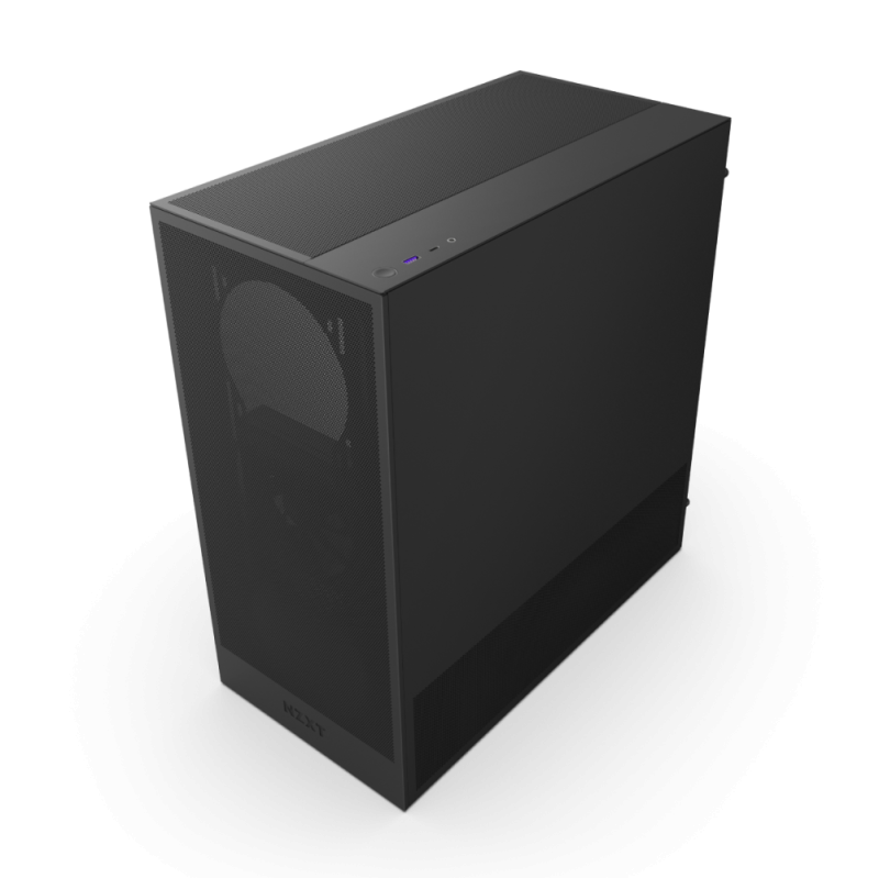 NZXT H5 Flow (2024) Compact Mid-tower Airflow Case ( Black / White )