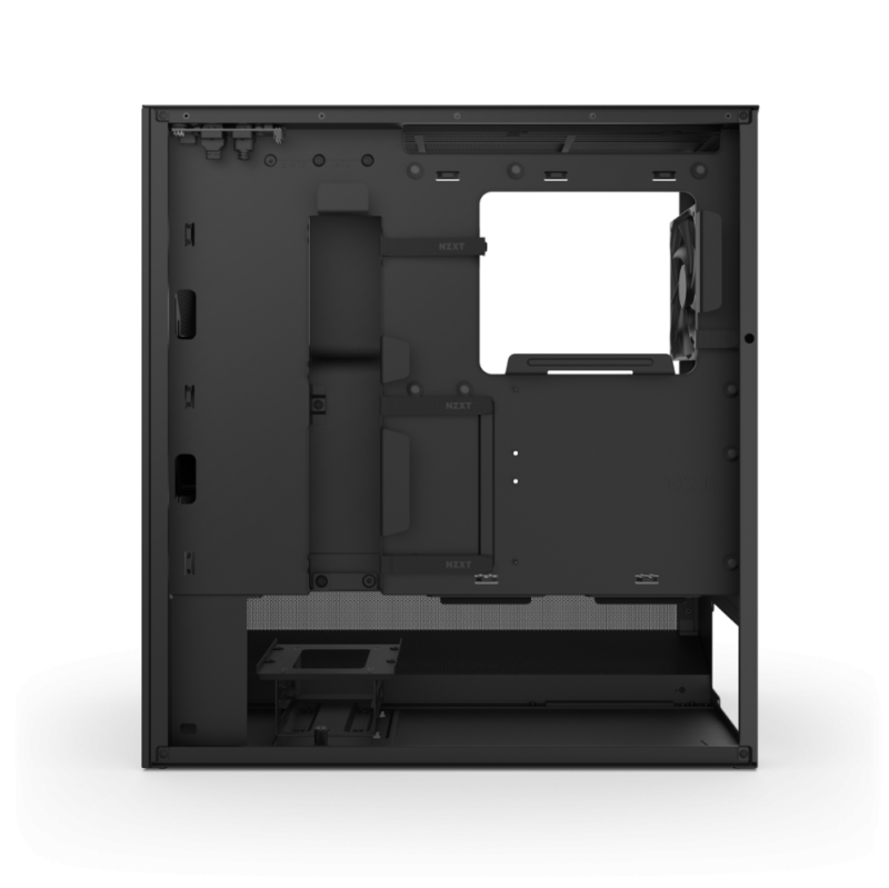 NZXT H5 Flow (2024) Compact Mid-tower Airflow Case ( Black / White )
