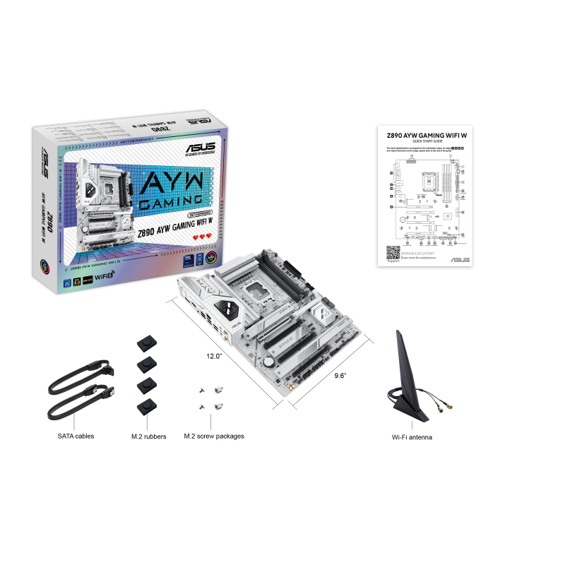 ASUS Z890 AYW GAMING WIFI W (LGA1851) ASUS Z890 AYW GAMING WIFI W (LGA1851)