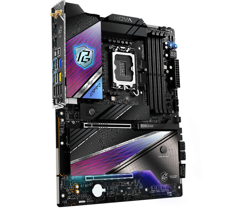 AsRock PHANTOM GAMING Z890 Nova WiFi (LGA1851) $3150 AsRock PHANTOM GAMING Z890 Nova WiFi (LGA1851) $3150