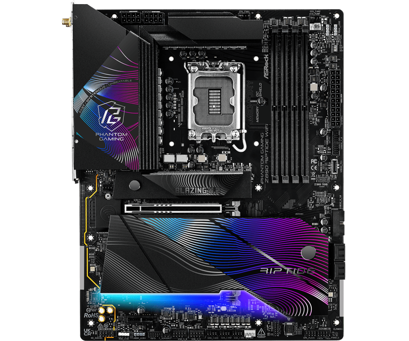 AsRock PHANTOM GAMING Z890 Riptide WiFi (LGA1851) $2450 AsRock PHANTOM GAMING Z890 Riptide WiFi (LGA1851) $2450