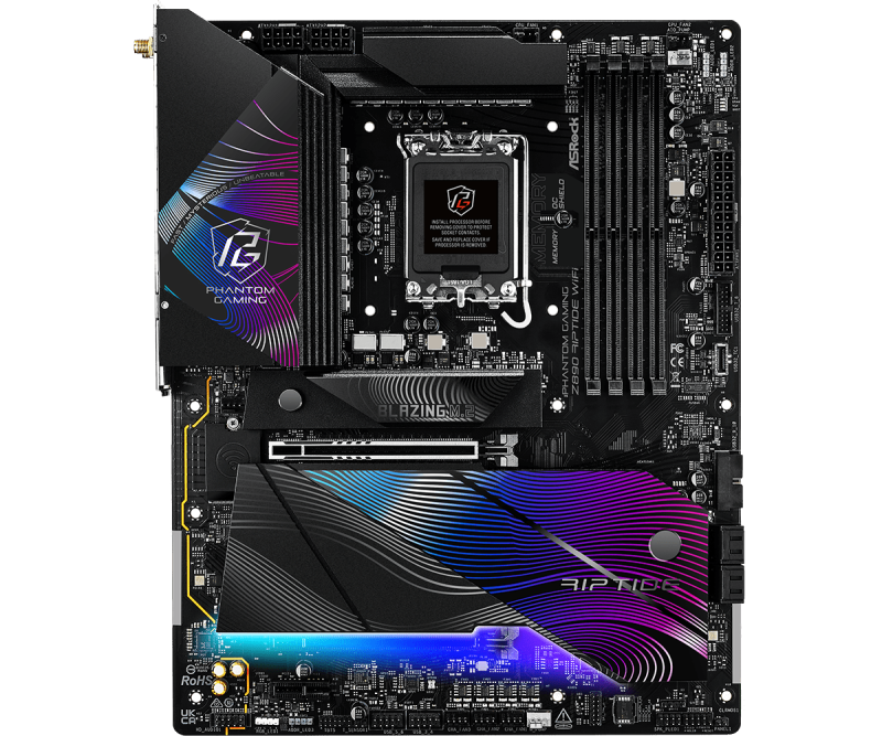 AsRock PHANTOM GAMING Z890 Riptide WiFi (LGA1851) $2450 AsRock PHANTOM GAMING Z890 Riptide WiFi (LGA1851) $2450