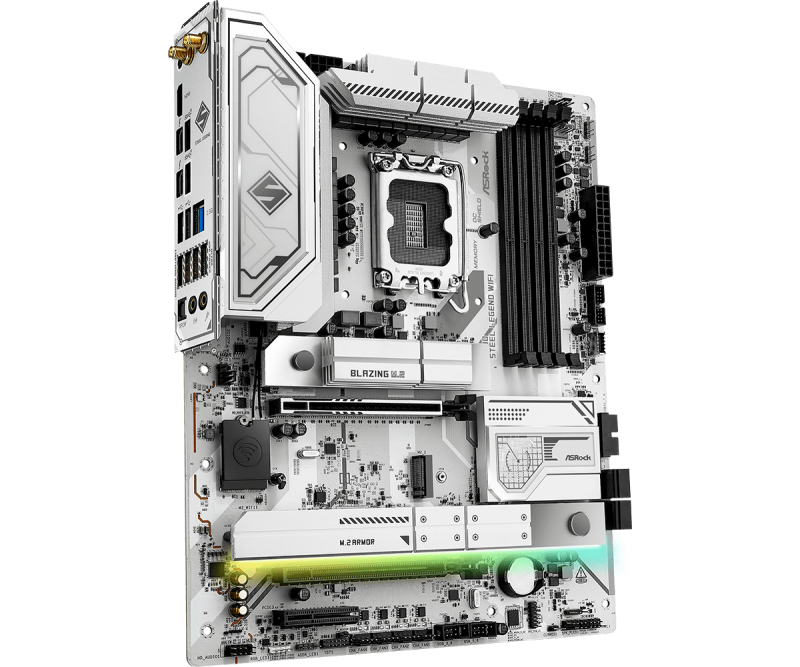 AsRock Z890 Steel Legend WiFi (LGA1851) $2080 AsRock Z890 Steel Legend WiFi (LGA1851) $2080