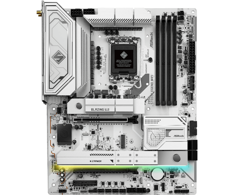 AsRock Z890 Steel Legend WiFi (LGA1851) $2080 AsRock Z890 Steel Legend WiFi (LGA1851) $2080