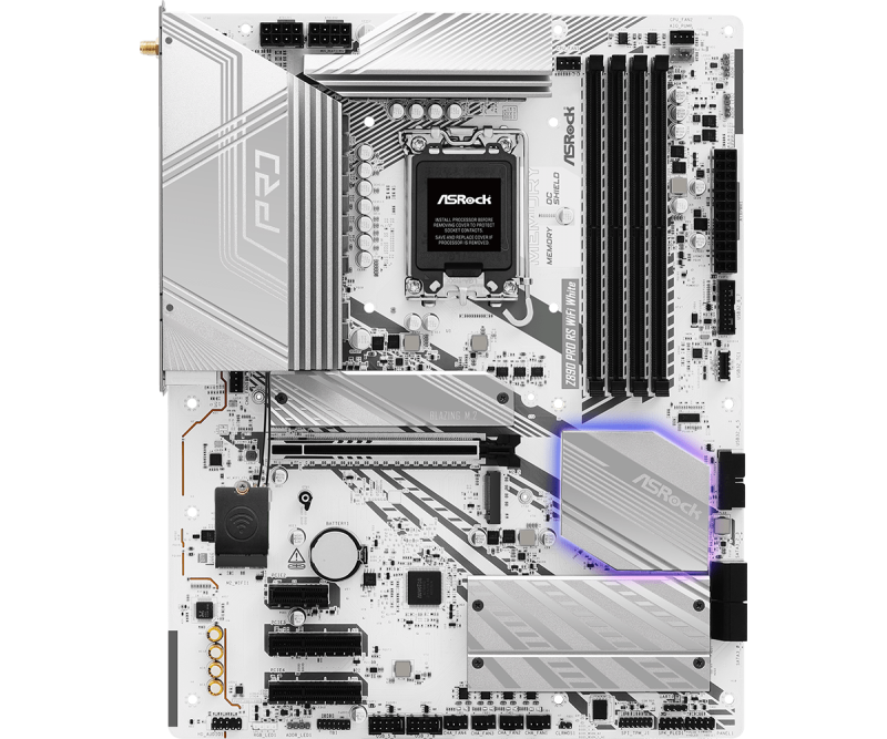 AsRock Z890 Pro RS WiFi White (LGA1851) $1880