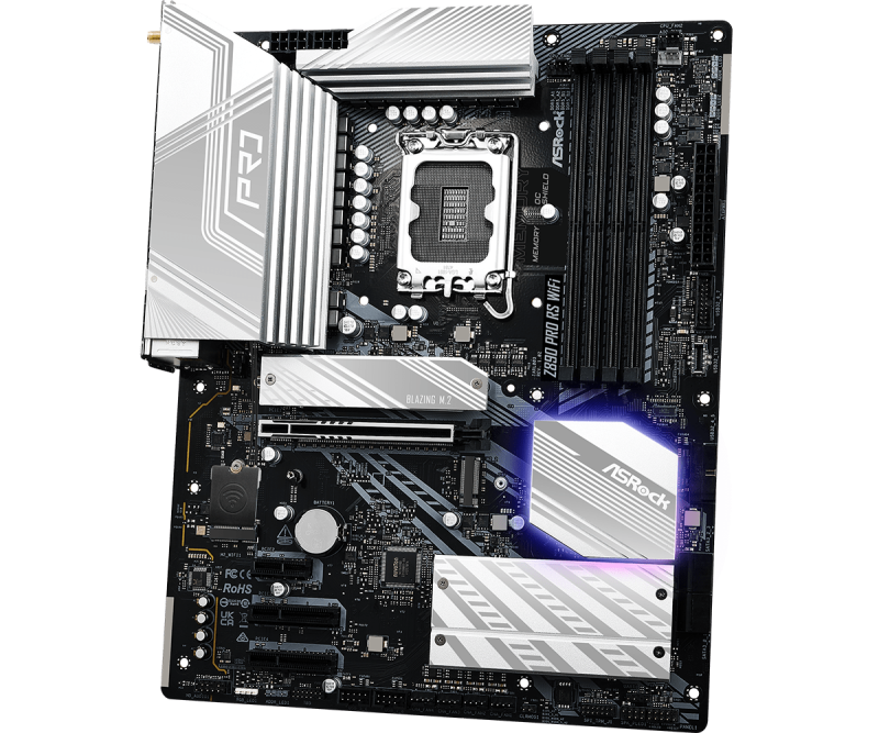 AsRock Z890 Pro RS WiFi (LGA1851) $1850 AsRock Z890 Pro RS WiFi (LGA1851) $1850
