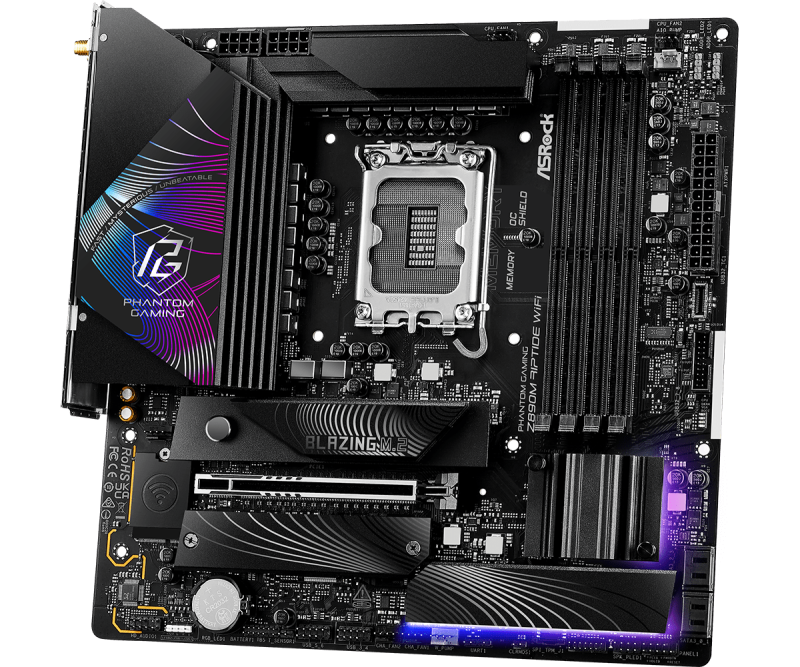 AsRock PHANTOM GAMING Z890M Riptide WiFi (LGA1851) $2250