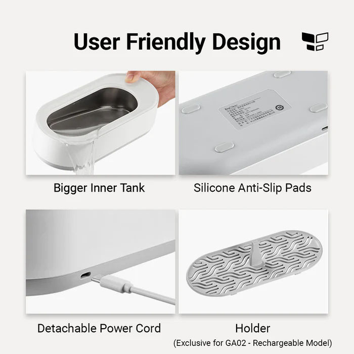 Eraclean Ultrasonic Cleaner Pro GA02 & Youth GA03 超聲波清洗機