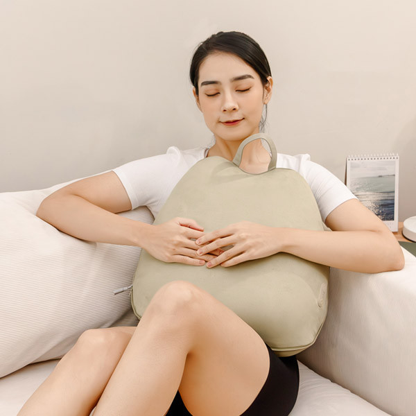 3ZeBra 酪梨枕 溫感按摩腰靠枕（三合一按摩枕）G09-4-1