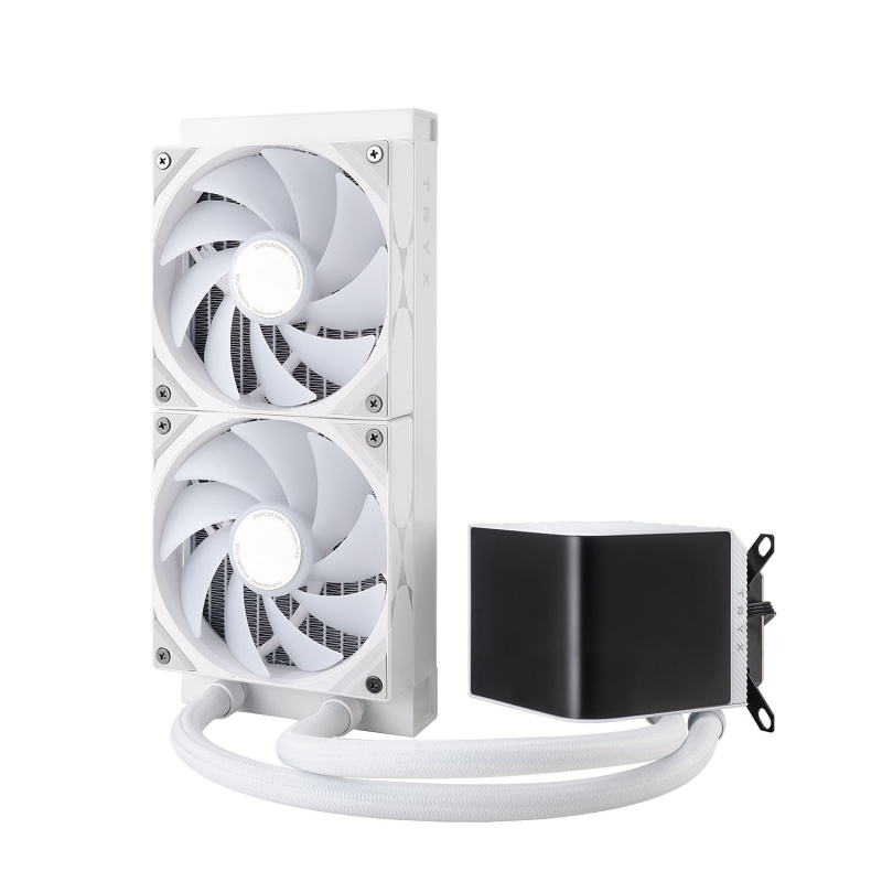 TRYX PANORAMA ARGB 240mm 水冷散熱器 ( Black / White )