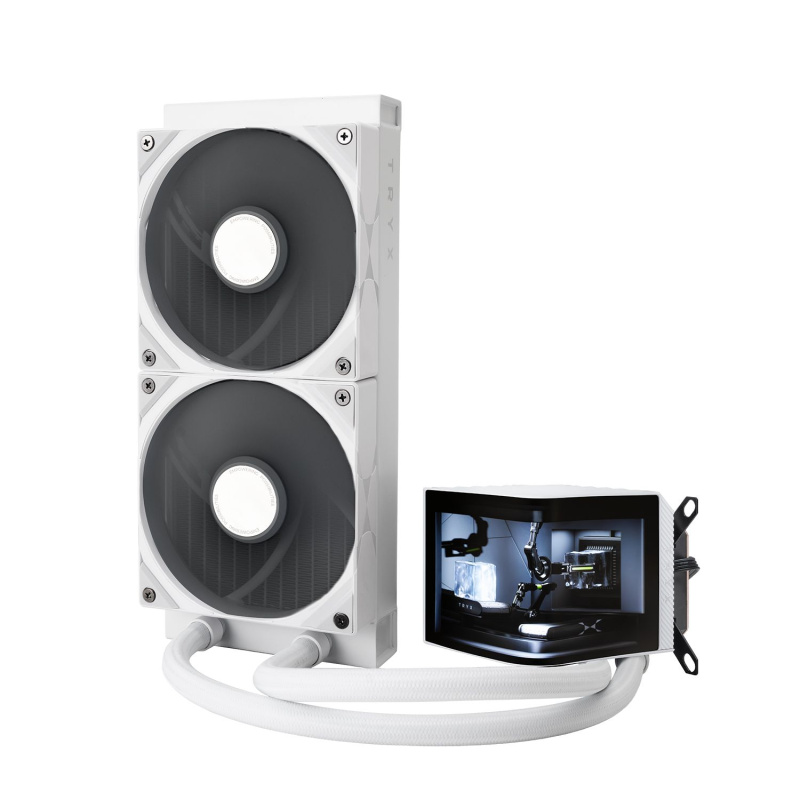 TRYX PANORAMA 240mm 水冷散熱器 ( Black / White )