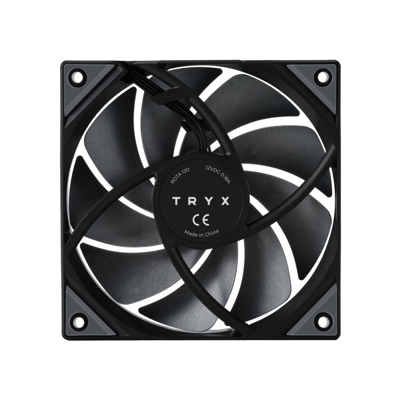TRYX ROTA Pro 120 Fan ( Black / White )