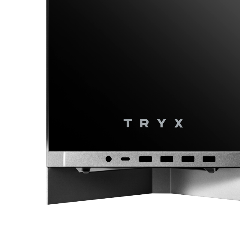 TRYX LUCA L70 Mid-tower E-ATX PC Case ( Black / White )