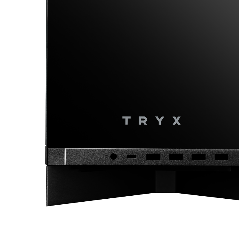 TRYX LUCA L70 Mid-tower E-ATX PC Case ( Black / White )