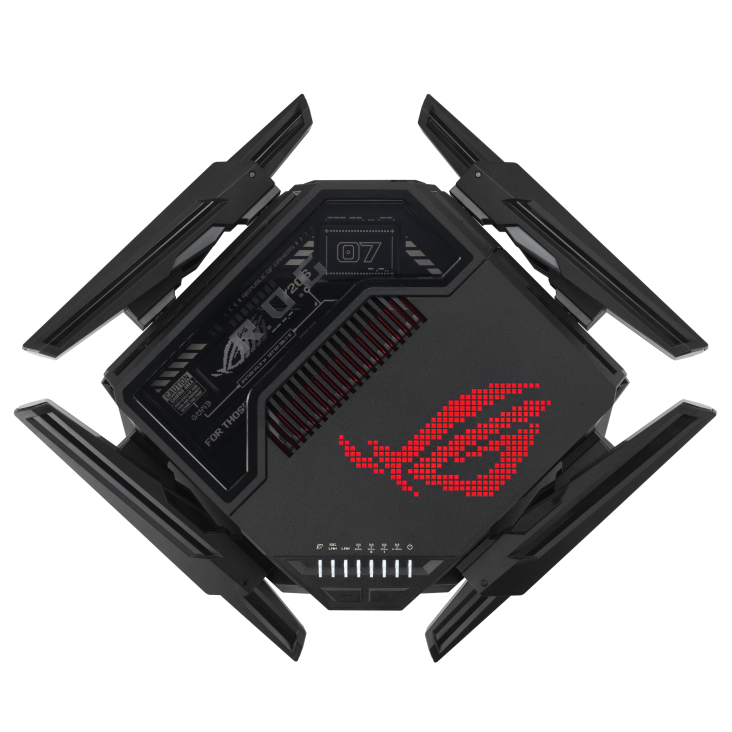 ASUS ROG Rapture GT-BE98 Quad-band WiFi 7 (BE25000) Gaming Router