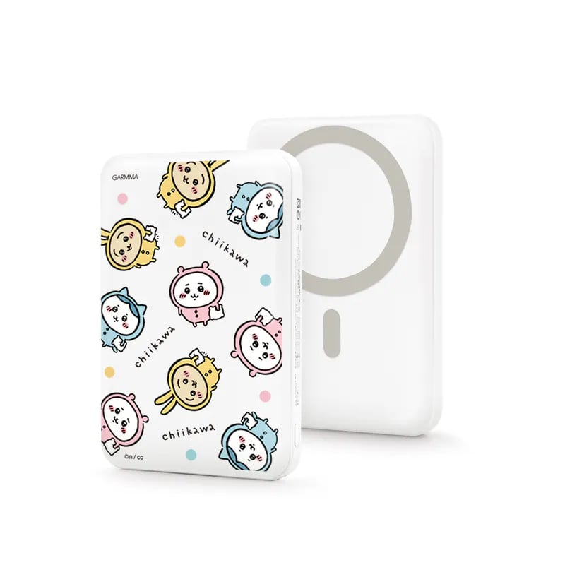 永橙 GARMMA 吉伊卡哇 Chiikawa 10000mAh 18W PD Magsafe 磁吸無線行動電源 永橙 GARMMA 吉伊卡哇 Chiikawa 10000mAh 18W PD Magsafe 磁吸無線行動電源