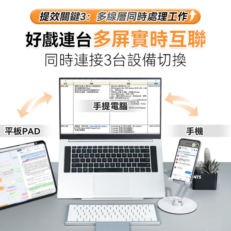 Usatisfy 4合1多系統連控辦公可分離護頸支架便攜無線觸控鍵盤套裝 KF8700 Usatisfy 4合1多系統連控辦公可分離護頸支架便攜無線觸控鍵盤套裝 KF8700