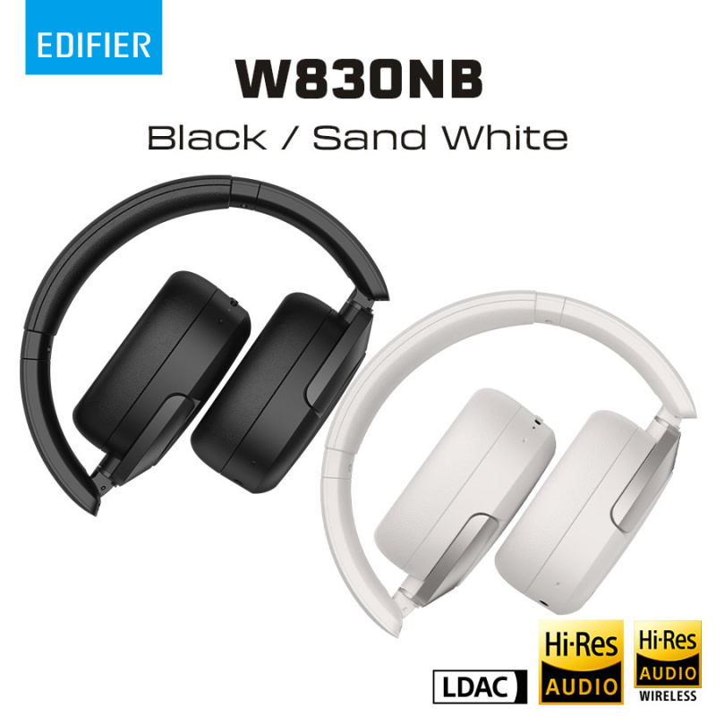 Edifier 頭戴式藍牙主動降噪耳機 [W830NB]