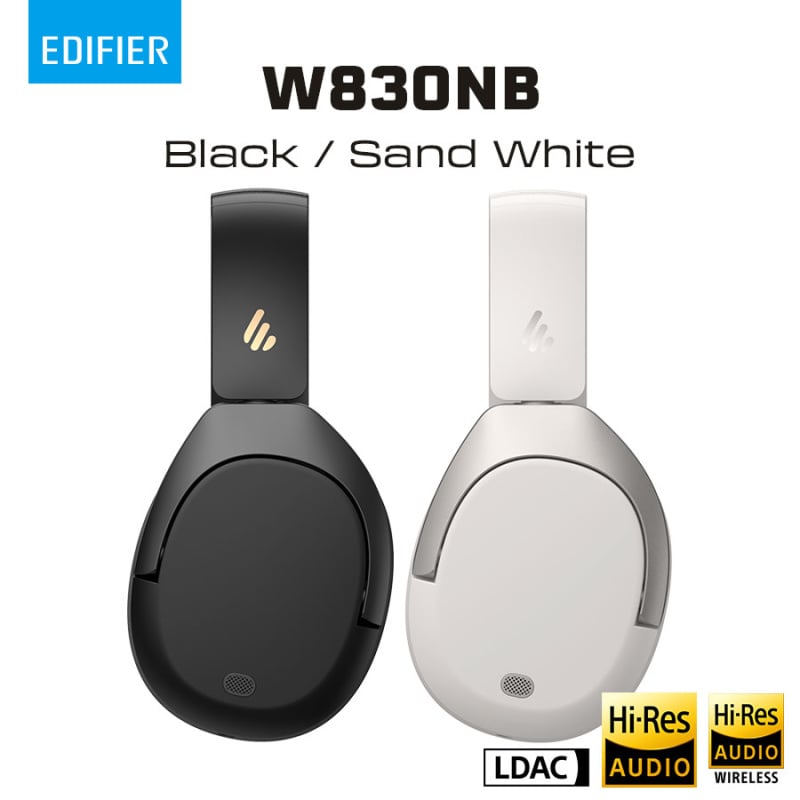 Edifier 頭戴式藍牙主動降噪耳機 [W830NB]