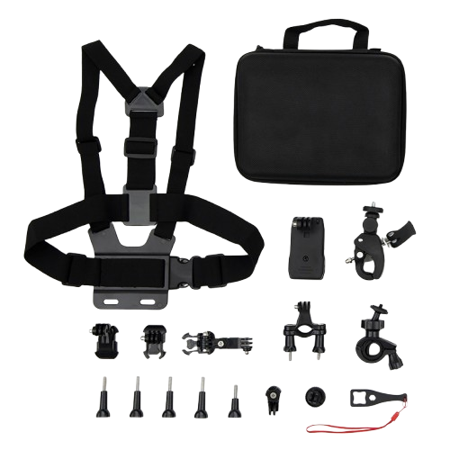 360 Botslab 4K超高清 2 in 1 AI智能行車記錄儀+運動相機 (附運動配件套裝) V9H