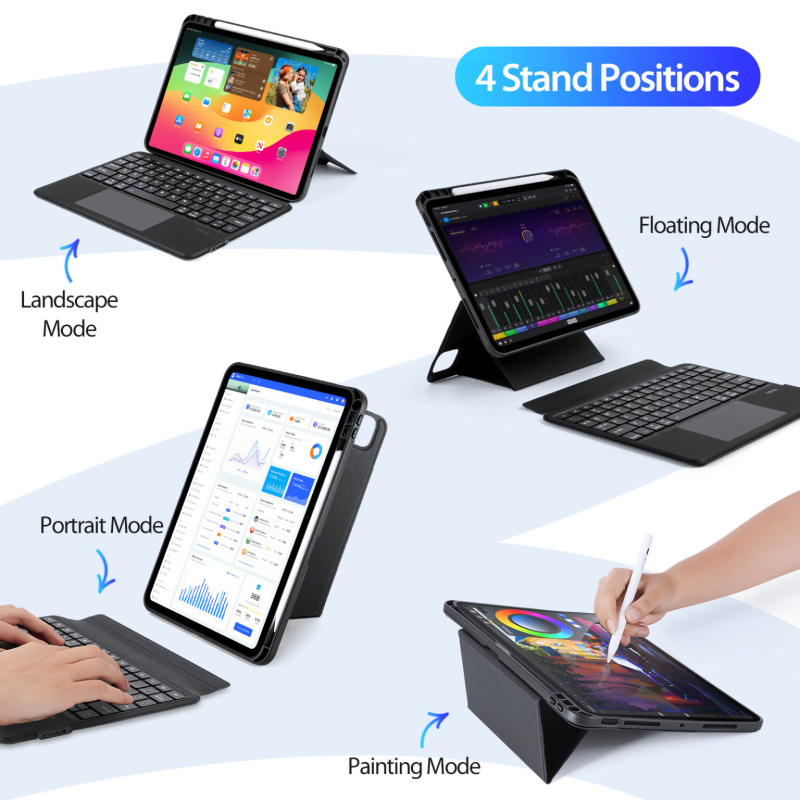 DUX DUCIS DK series 鍵盤連保護殼適用於 Apple iPad DUX DUCIS DK series 鍵盤連保護殼適用於 Apple iPad