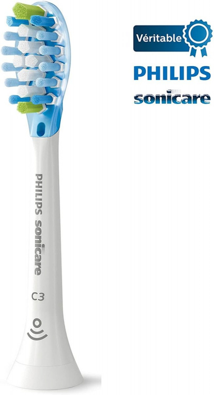 Philips Sonicare C3 (4支裝)  白色智能清潔刷頭  HX9044 / 17
