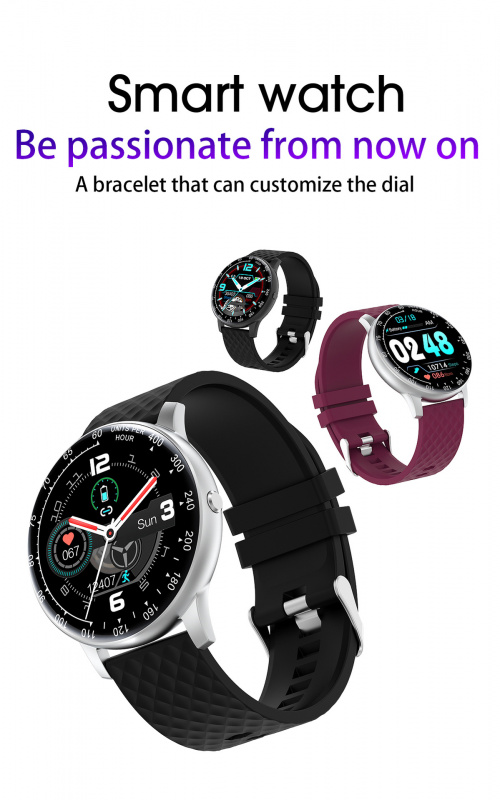 ALOK 智能手錶通話smart watch心率監測計步 H30