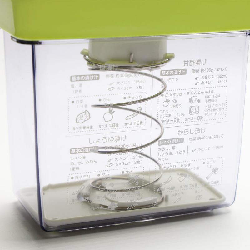 Shimomura Kogyo - 日本製造壓榨浅漬醃菜容器