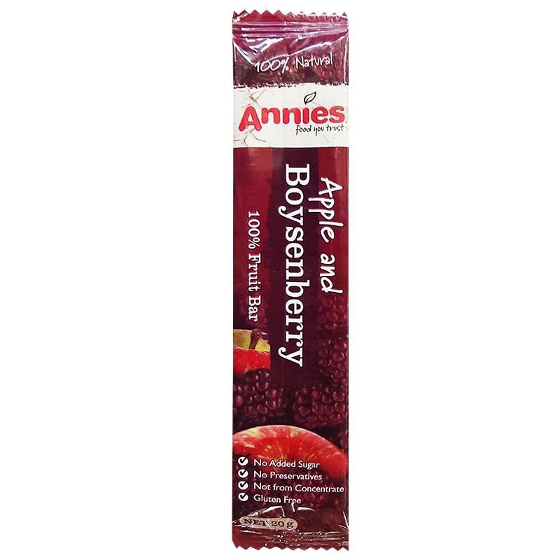 紐西蘭Annie's 全天然無加糖 波森莓味乾水果條 20g【市集世界 - 澳紐市集】