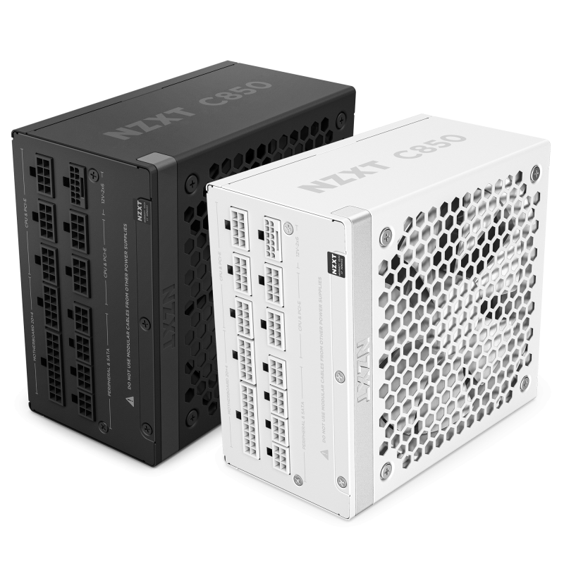 NZXT C850 Gold ATX 3.1 80 PLUS GOLD 電源供應器(850W) ( Black
