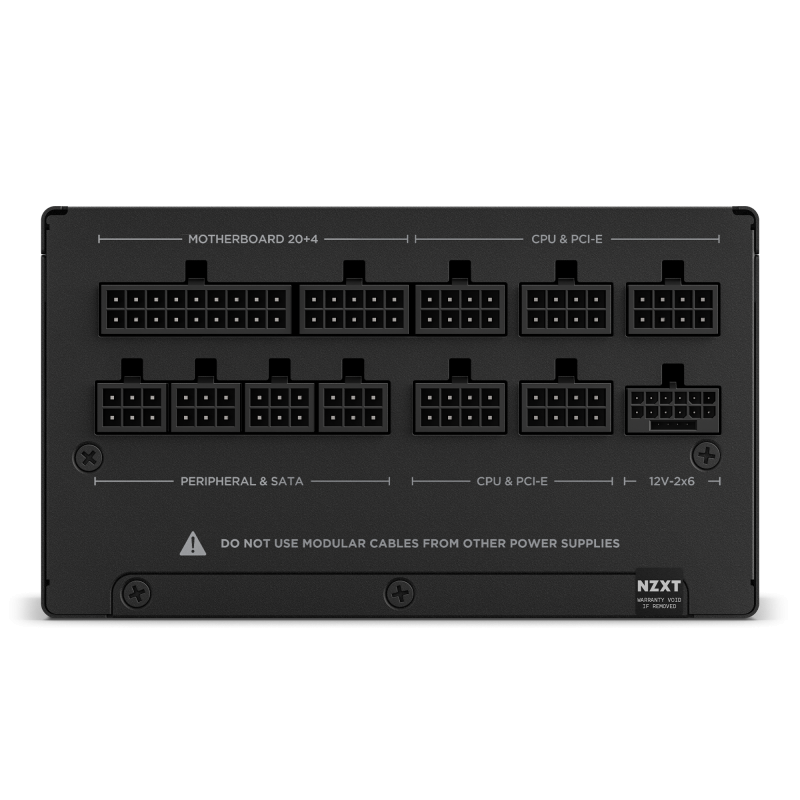 NZXT C850 Gold ATX 3.1 80 PLUS GOLD 電源供應器 (850W) ( Black / White )