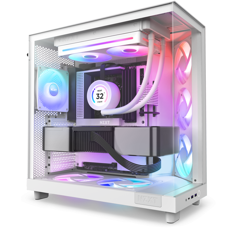NZXT F240 RGB Core 240mm Single-Frame RGB Fan Unit ( Black / White ) NZXT F240 RGB Core 240mm Single-Frame RGB Fan Unit ( Black / White )