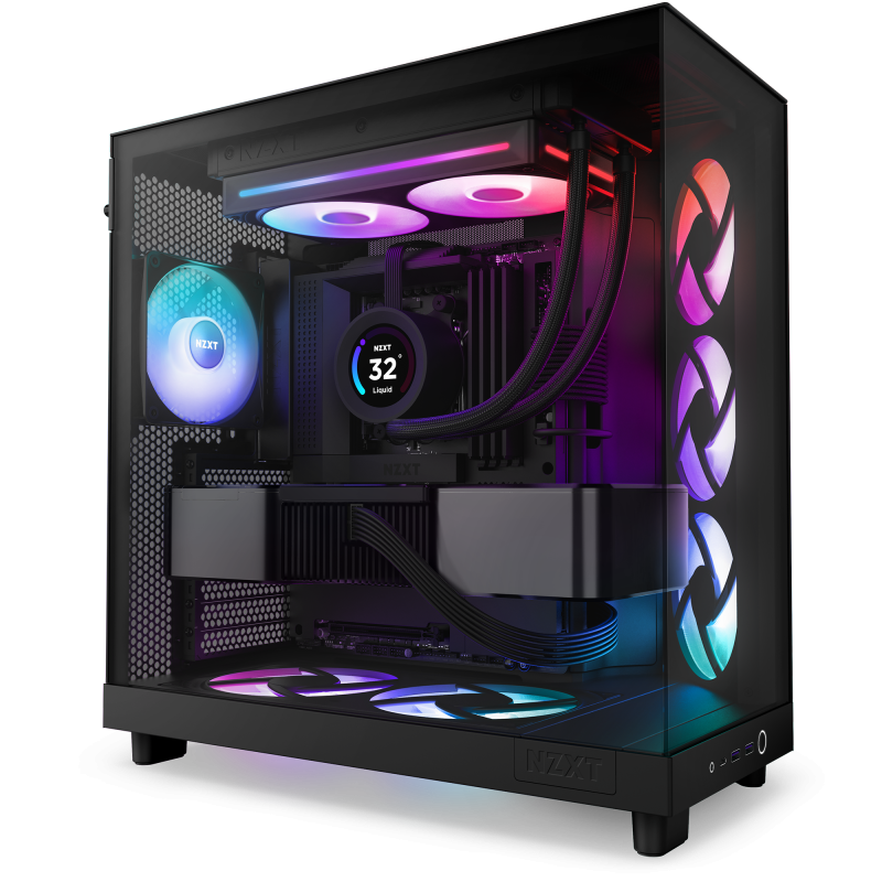 NZXT F240 RGB Core 240mm Single-Frame RGB Fan Unit ( Black / White ) NZXT F240 RGB Core 240mm Single-Frame RGB Fan Unit ( Black / White )