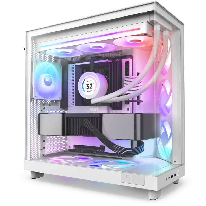 NZXT F360 RGB Core 360mm Single-Frame RGB Fan Unit ( Black / White )