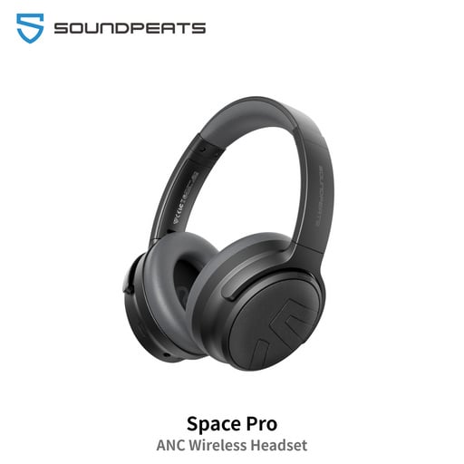 Soundpeats Space Pro -47dB 頭戴式耳機 [2色]