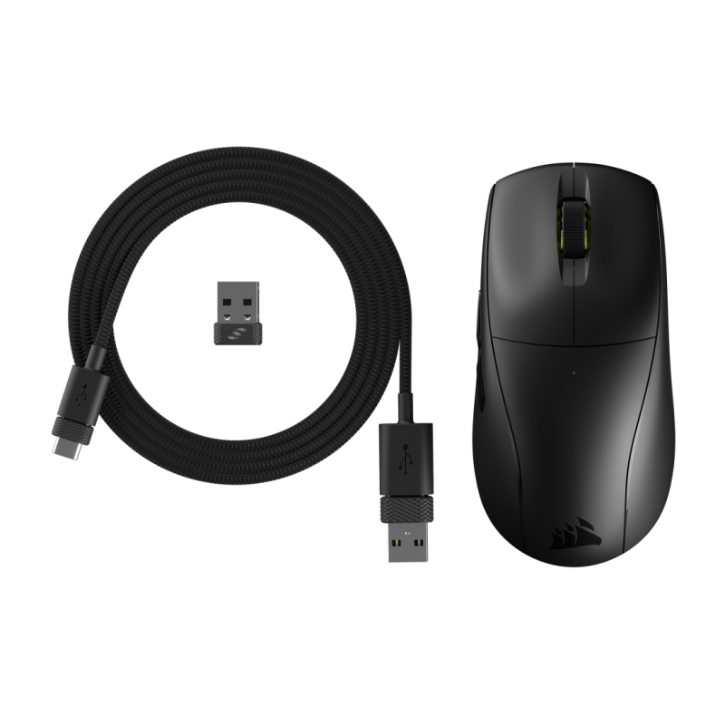 Corsair M75 AIR WIRELESS Ultra-Lightweight Gaming Mouse ( Black / White )