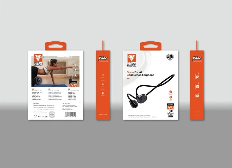 HILEO hi72氣導藍牙耳機 輕便耳麥IPX4防水降噪耳機