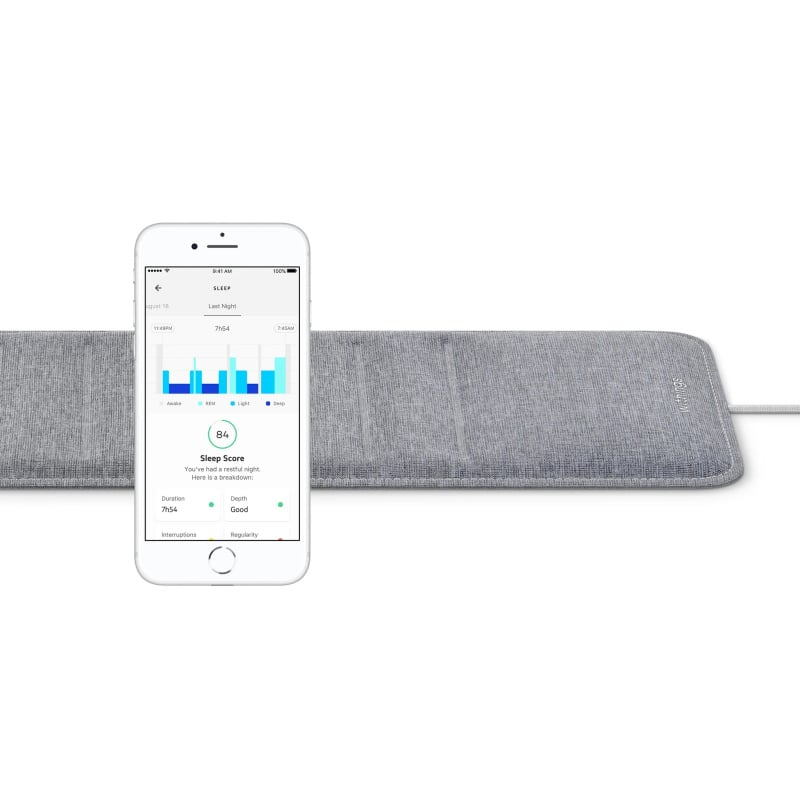 Withings Sleep Analyzer 睡眠追蹤墊