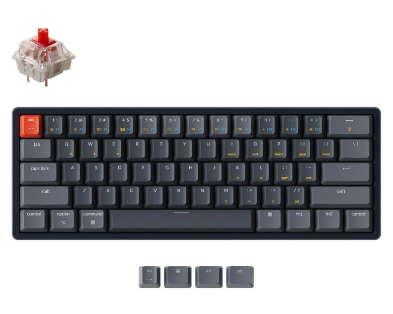 Keychron K12 60% 無線機械鍵盤 (熱插拔)