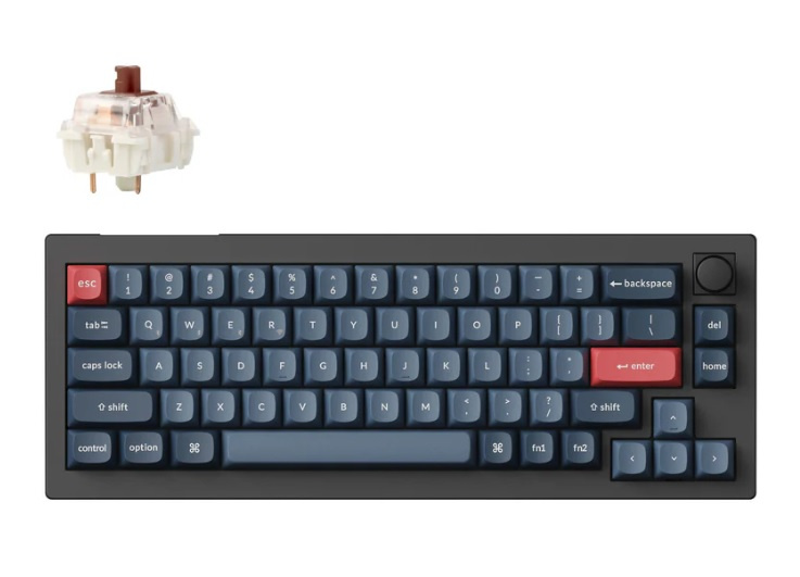 Keychron V2 Max 65% QMK/VIA 無線客製化機械式鍵盤 (熱插拔)