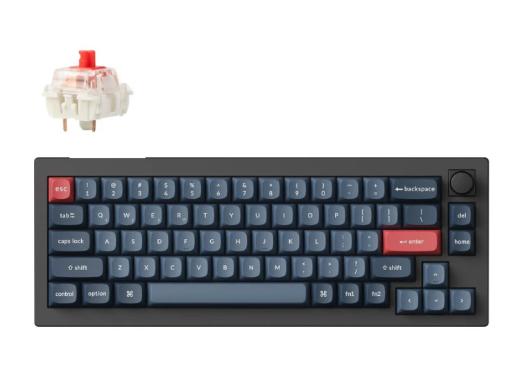 Keychron V2 Max 65% QMK/VIA 無線客製化機械式鍵盤 (熱插拔)