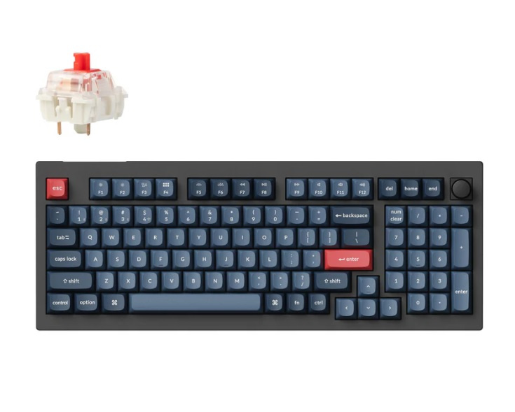 Keychron V5 Max 96% QMK/VIA 無線客製化機械式鍵盤 (熱插拔)