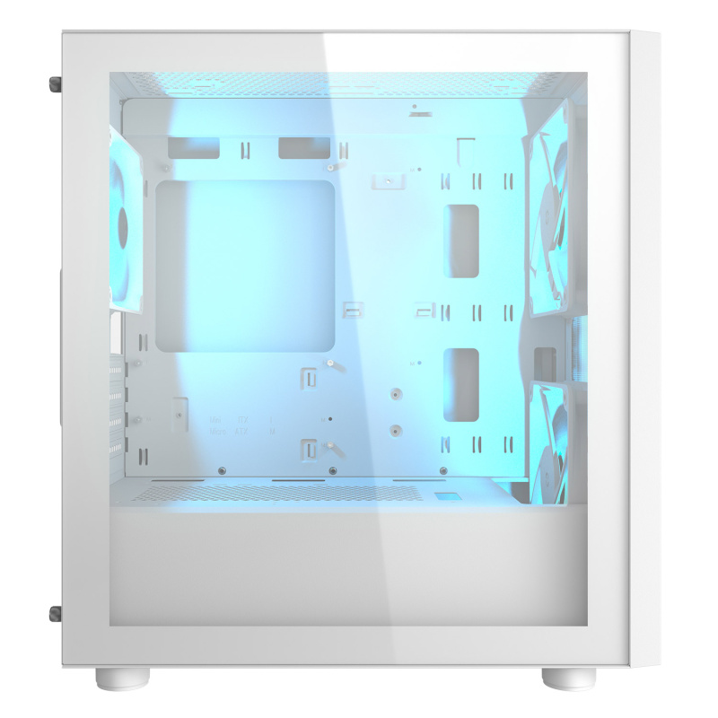 COUGAR UNIFACE MINI RGB ( Black / White ) COUGAR UNIFACE MINI RGB ( Black / White )